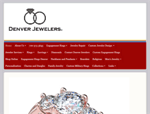 Tablet Screenshot of denverjewelers.com